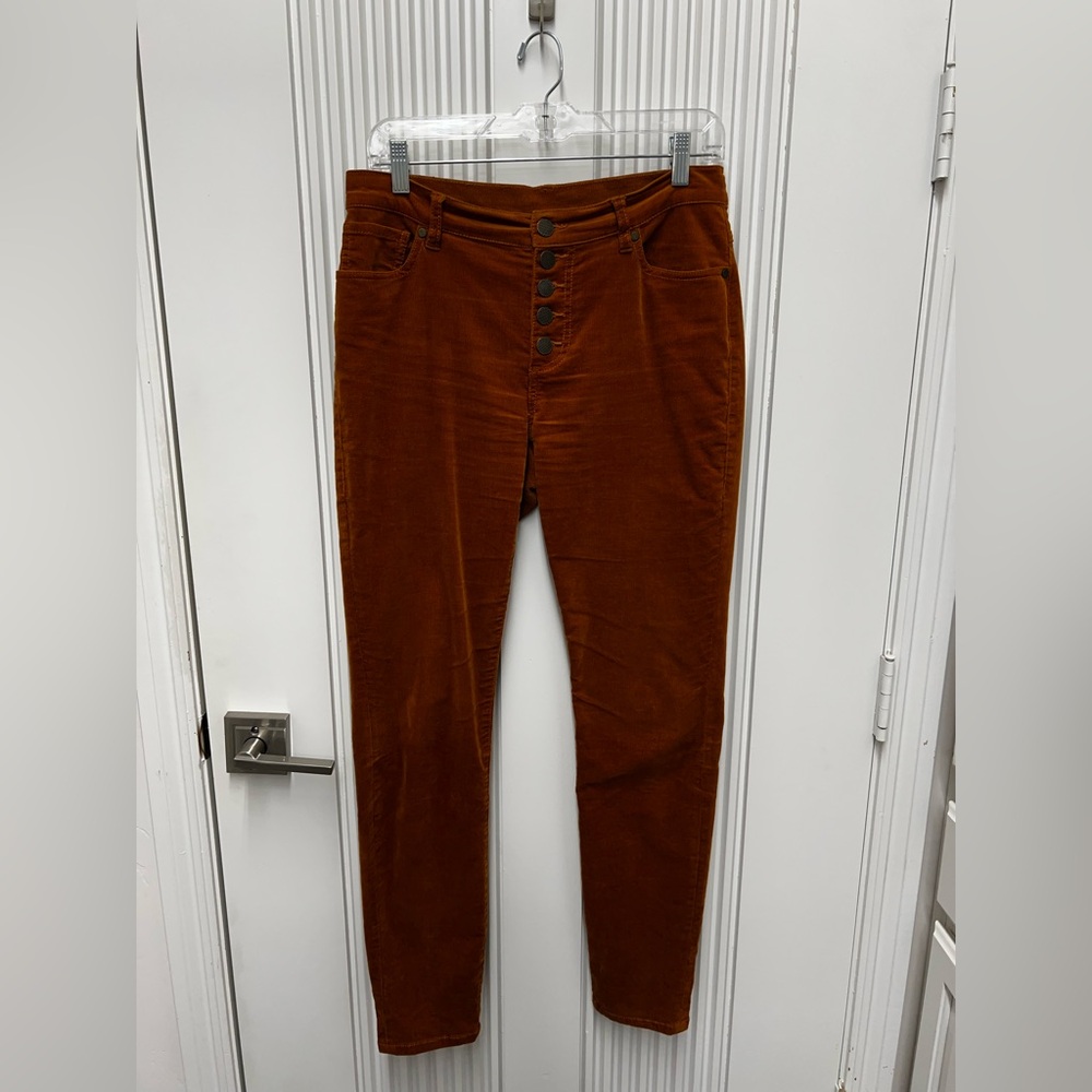 Cabi Button Fly Skinny Cords